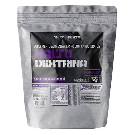 Maltodextrina 1Kg (Sabor Guaraná com Açai)