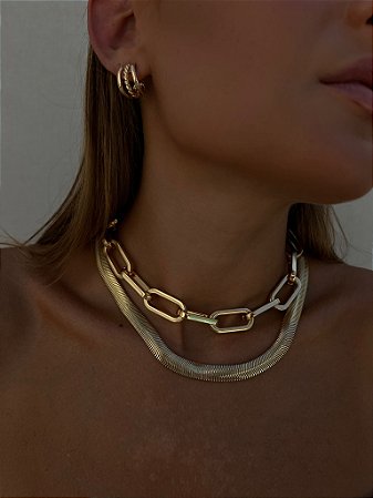 Choker / Pulseira Elos Gold