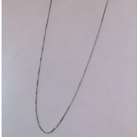 Colar Liso 70 cm Prata