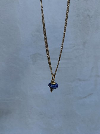 Pingente Porcelana Hexágono