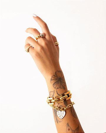 Bracelete Placa Soul