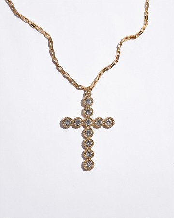 Colar Crucifixo Gold