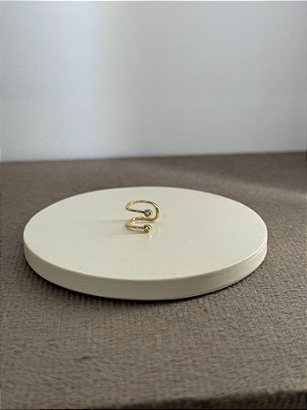 Piercing Fake Duplo Zircônia