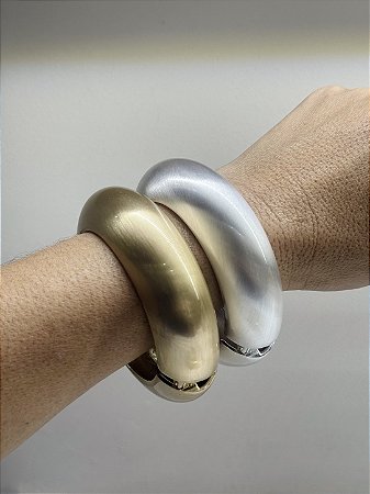 Bracelete Oval Destino Fosco