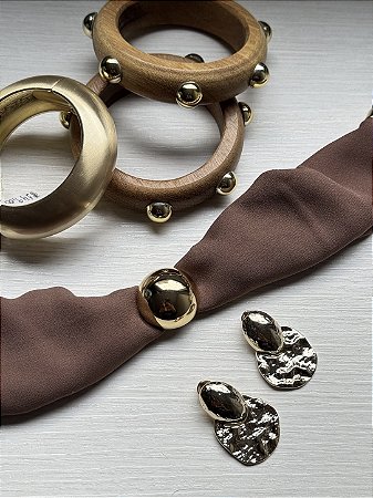 Bracelete Oval Destino Fosco