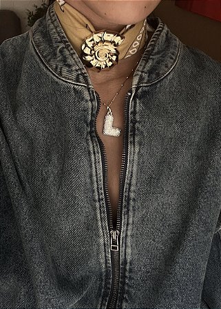Choker Bandana Paisley Concha