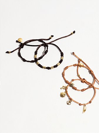 Pulseira 7 Nós Marrom