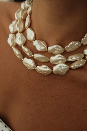 Choker Pérola Entremeios