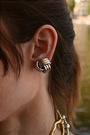 Brinco Wave Bicolor