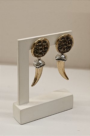 Brinco Dente Bicolor