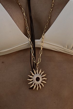 Colar Longo Elos Sol