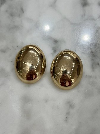 Brinco Oval Bold