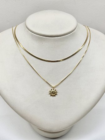 Colar Mini Sol