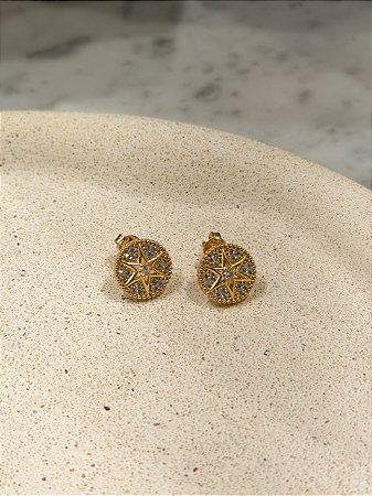 Brinco Rosa dos Ventos