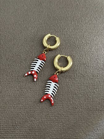 Argolinha Peixinho Vermelho