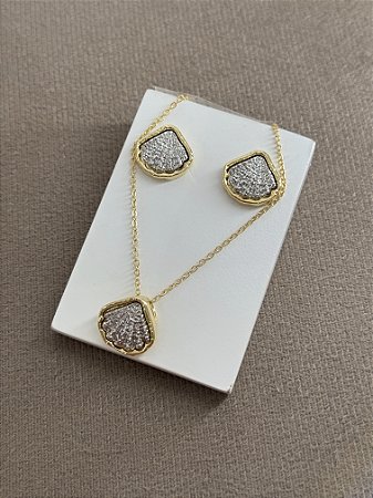 Conjunto Concha Bicolor