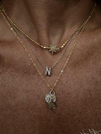 Choker Estrela Pastilha