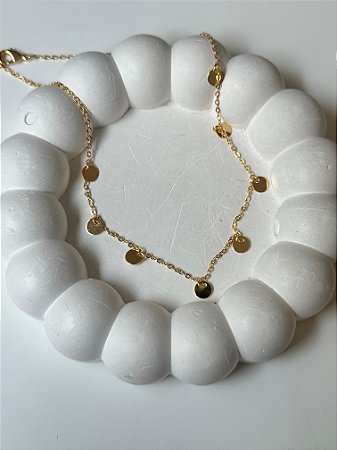 Choker Medalhas Espaçadas