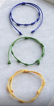 Pulseira Sete Nós Brasilidade