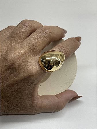 Anel Martelado Gold
