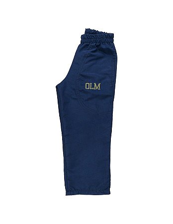 Calça de moleton  azul marinho OLM/OLM navy blue moleton pants