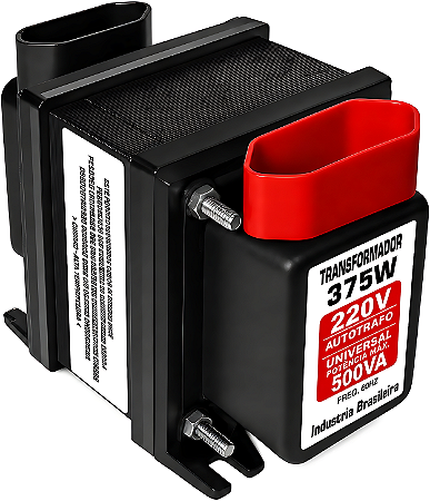 Transformador 375W 500VA Inversor Voltagem de 110V Para 220V ou 220V Para 110V