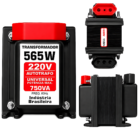 Transformador 565W 750VA Inversor Voltagem de 110V Para 220V ou 220V Para 110V