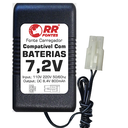 Fonte Carregador DC 7,2v Para Ez Starter Da Revo Tamiya Bivolt Pr191