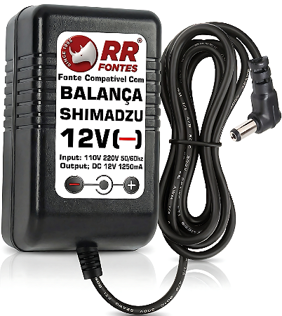 Fonte DC 12v Para Balança Precisão Shimadzu AUW AUX AUY ATX ATY BL UW UX