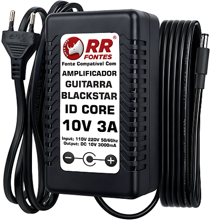 Fonte DC 10V Para Blackstar Amplificador de guitarra digital