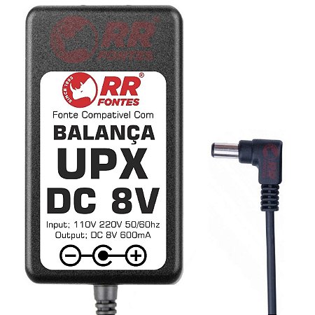 Fonte DC 8V Para Balança UPX