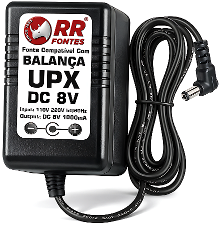 Fonte DC 8V Para Balança UPX