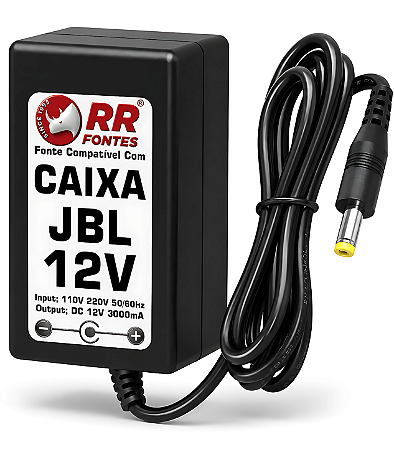 Fonte Carregador DC 12V Para JBL On Stage E OnBeat