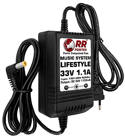Fonte DC 33V 1.1A Para Lifestyle BOSE