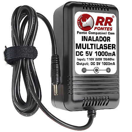 Fonte DC 5v Para Inalador Nebulizador Multilaser