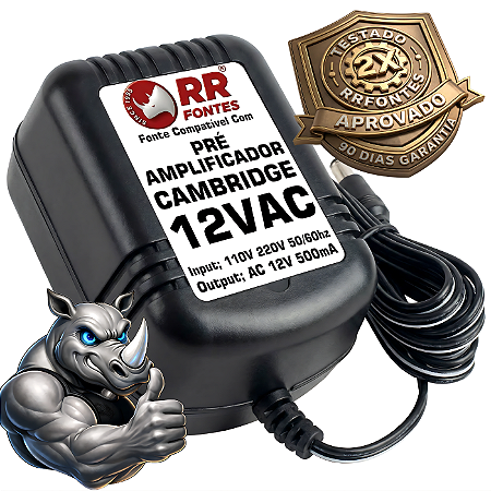 Fonte Ac 12v Para Pre Amplificador Cambridge