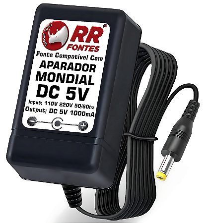 Fonte DC 5V Para Aparador de Pelos Mondial Super Groom