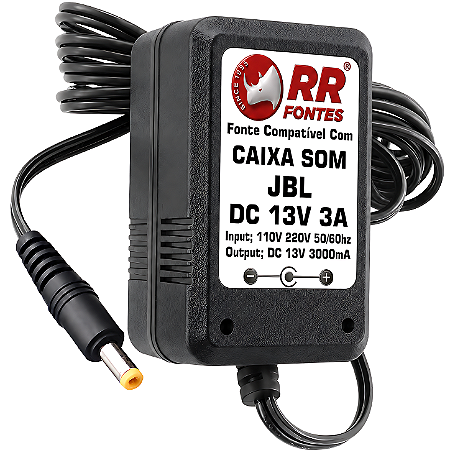 Fonte Carregador DC 13V Para JBL Horizon OnBeat