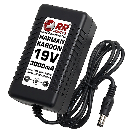 Fonte Carregador DC 19V 3A Harman Kardon