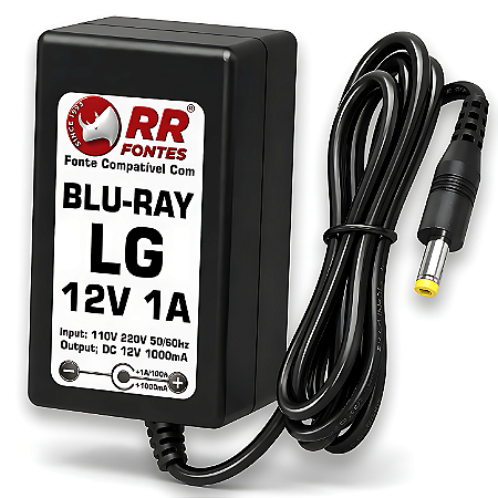 Fonte DC 12V Para Blu-Ray DVD LG