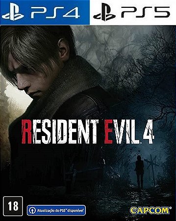 Resident Evil 4 Ps4 - Aluguel Mídia Secundária - 7 Dias - W3 Games