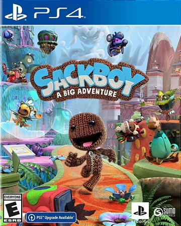 Sackboy: Uma Grande Aventura Ps4 - Aluguel Mídia Primária - 7 Dias - W3  Games