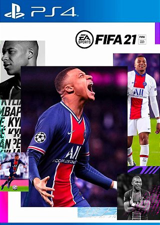 JOGO FIFA 21 - PS4 - ALUGUEIRA - Aluguel fácil e rápido