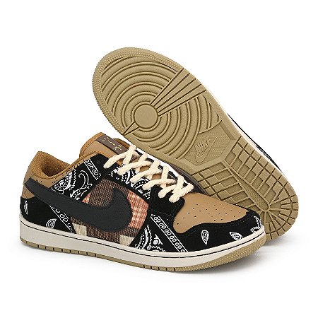 Kit Travis Scott x Dunk Low Cactus Jack + SB Dunk Low Ben & Jerry's - M.Shoes Imports