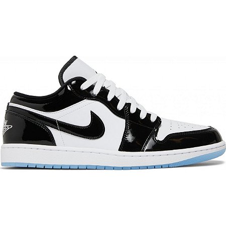 Tênis Air Jordan 1 Low SE “Concord” - Preto / branco