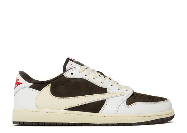 Air Jordan 1 Retro Low OG x Travis Scott Reverse Mocha - Marrom/bege