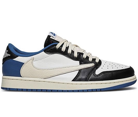 Air Jordan 1 Low OG Travis Scott x Fragment - Azul