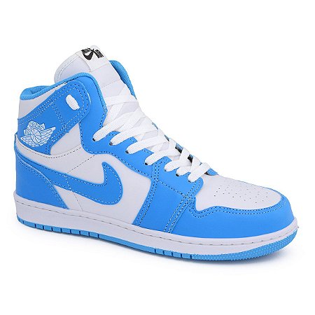 sky blue nike high tops