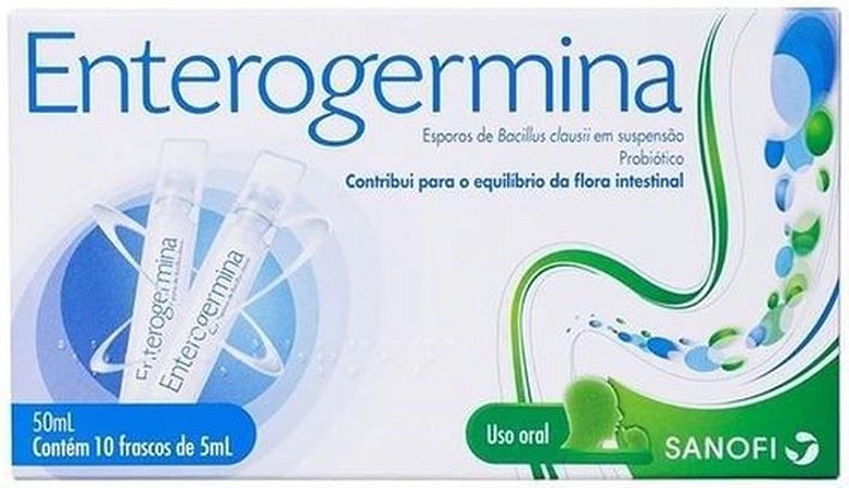Enterogermina 5ml Com 10 Flaconetes