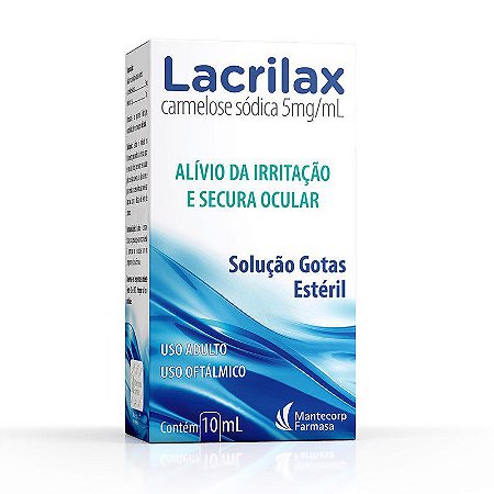 Lacrilax 5mg Colírio com 10ml
